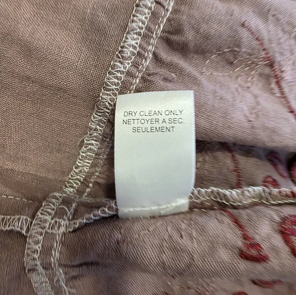 Vintage Y2K Nanette Lepore 10 Girlie Embroidered Floral Ruffle Top Babydoll - Picture 14 of 14